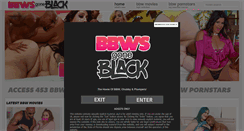 Desktop Screenshot of bbwsgoneblack.com